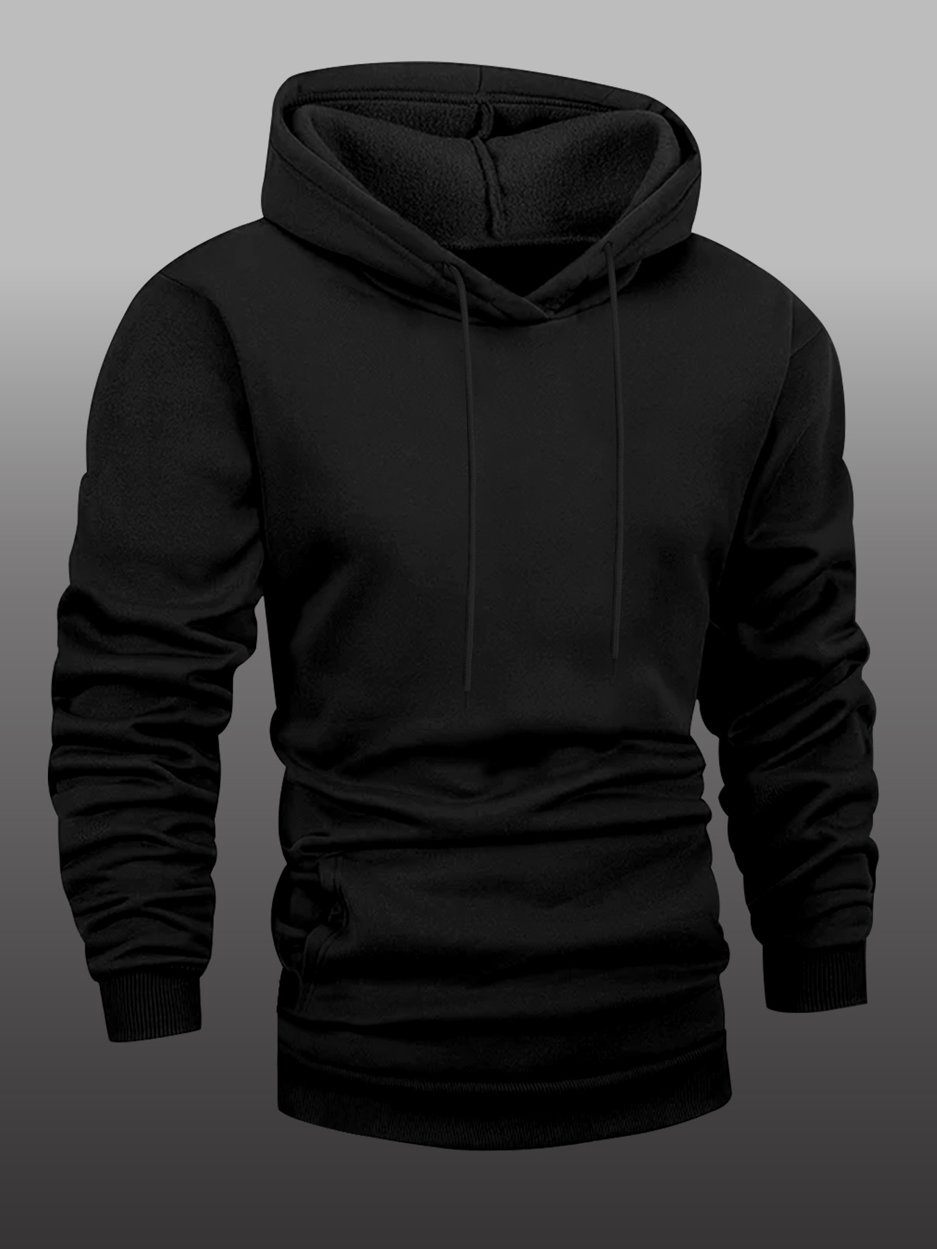men's hooded sweatshirt