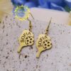 pickleball paddles earrings
