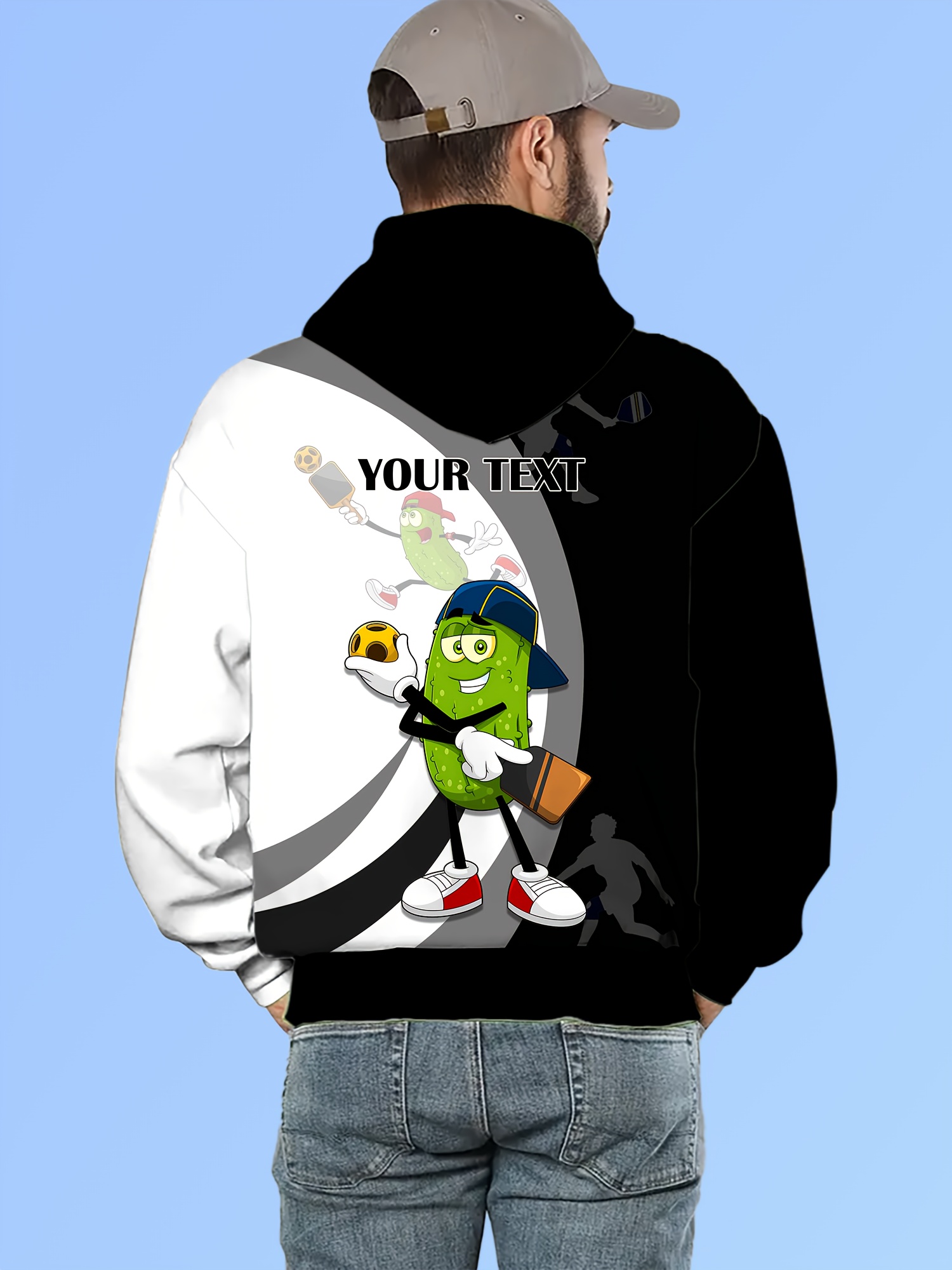 custom pickleball hoodie