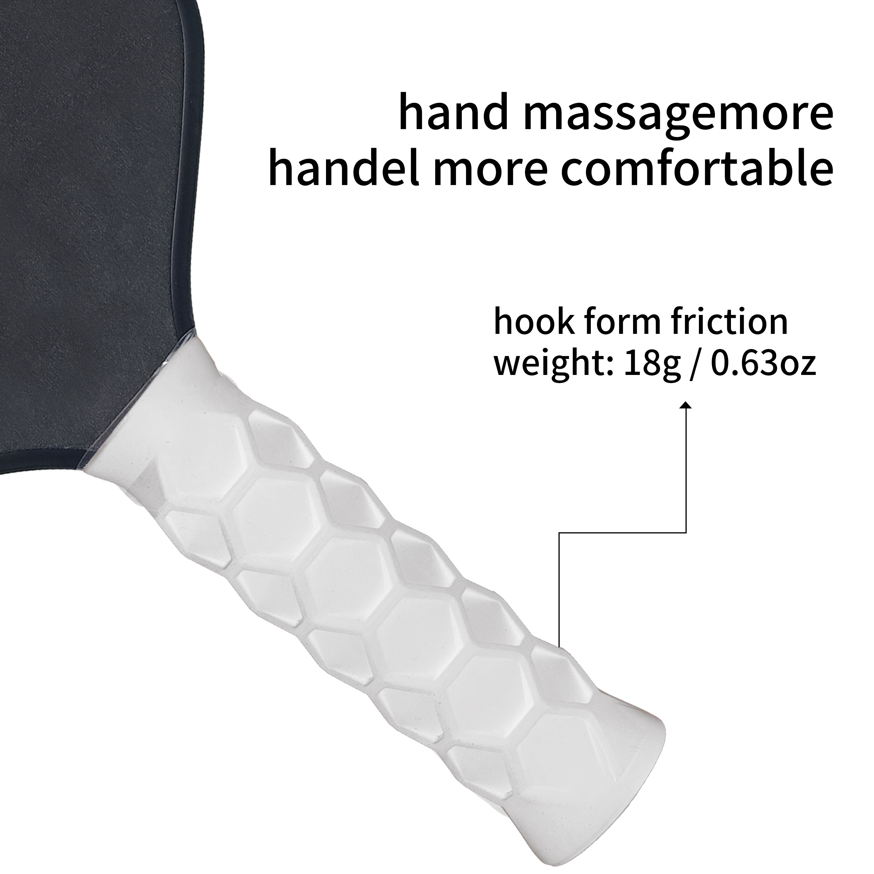 1pc of silicone undergrip for padel