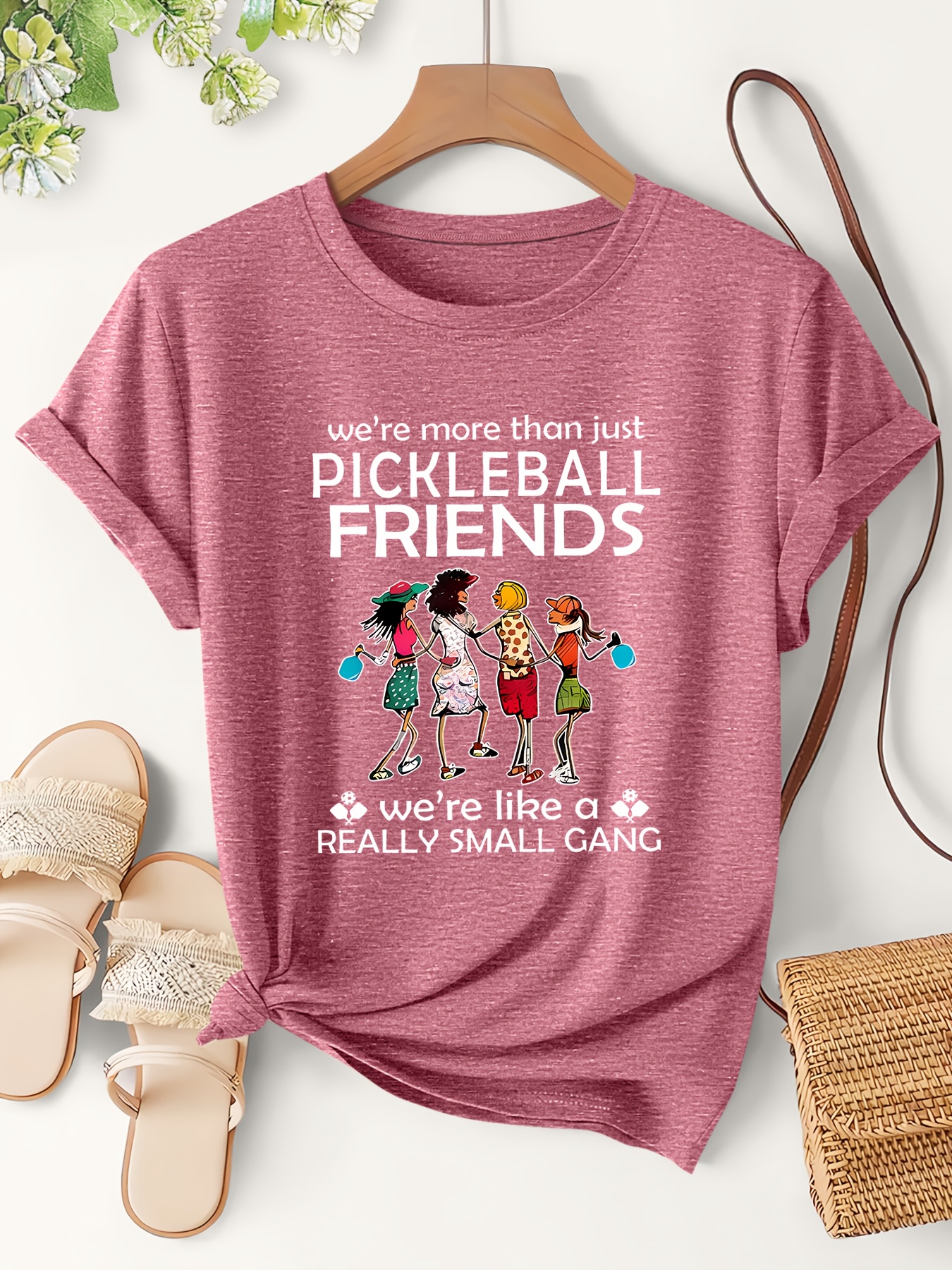 women's pickleball t shirt