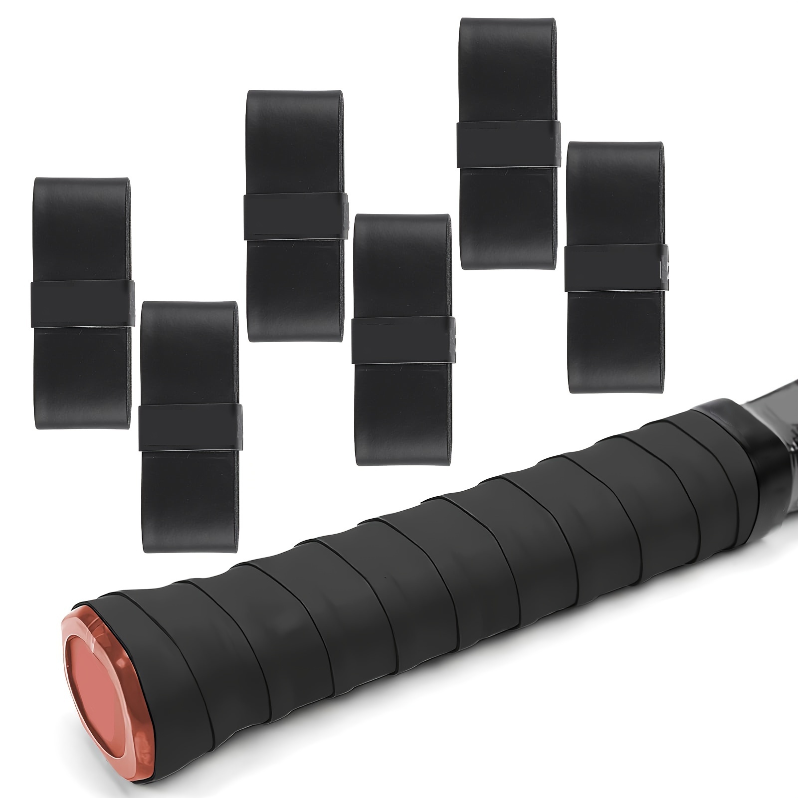 6pcs pre cut non slip for tennis & pickleball