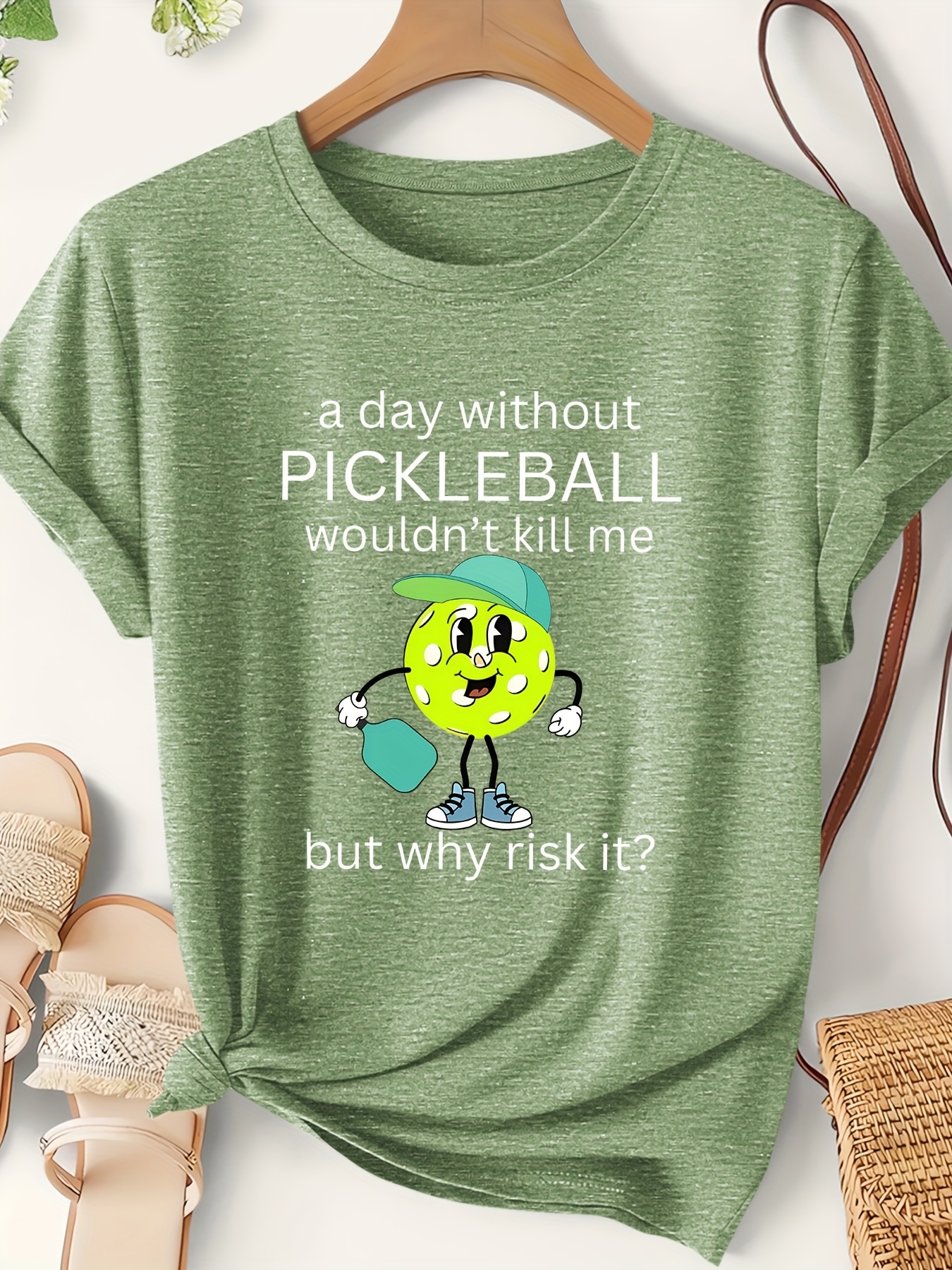 women's pickleball t shirt