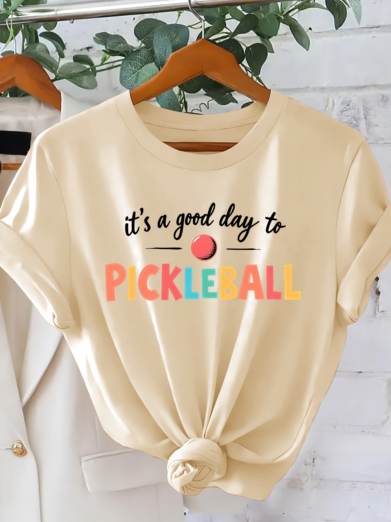 women's vintage pickleball t shirt