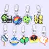 pickle ball keychain
