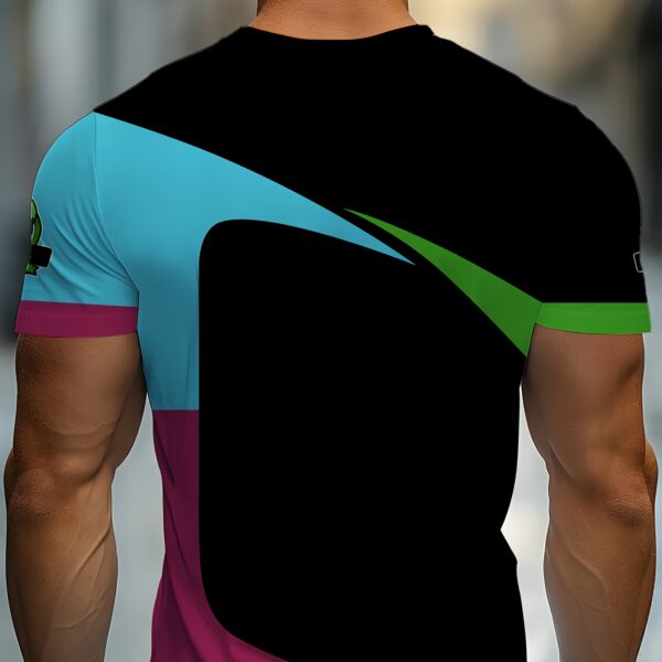 3d digital print t shirt for pickleball regular fit