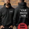 custom men's hooded sweater