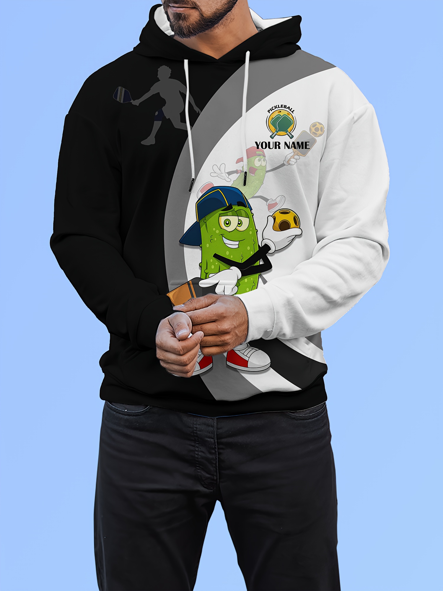 custom pickleball hoodie