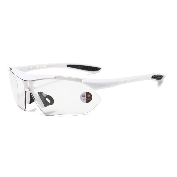 semi rimless photochromic pickleball glasses