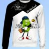 custom pickleball themed sweatshirt