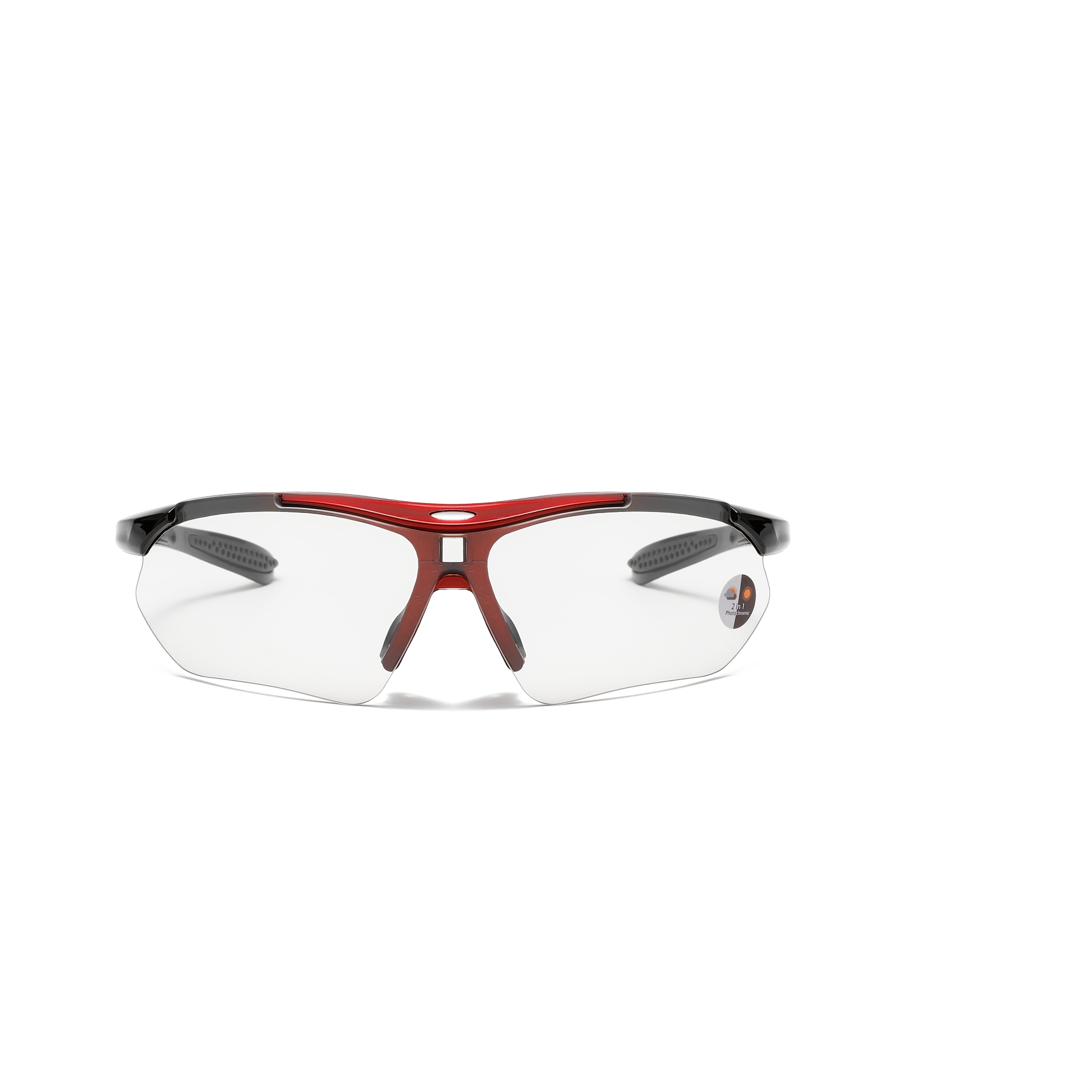 semi rimless photochromic pickleball glasses