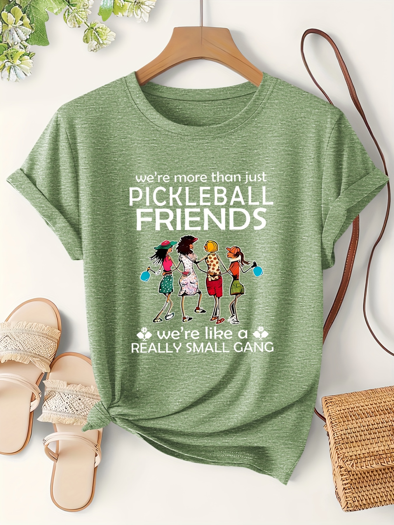 women's pickleball t shirt