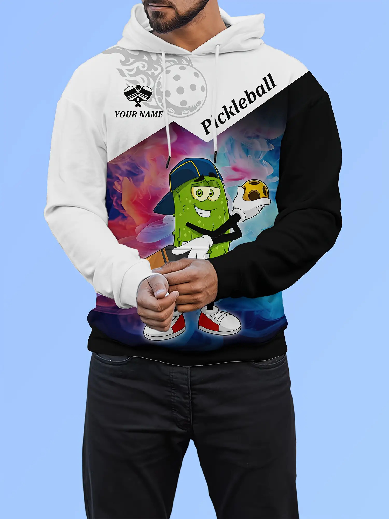 custom pickleball hoodie