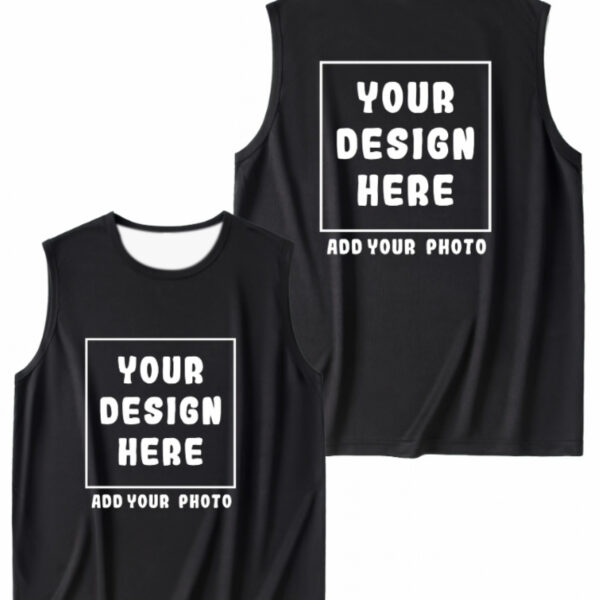personalized logo gym t shirt front/back printing