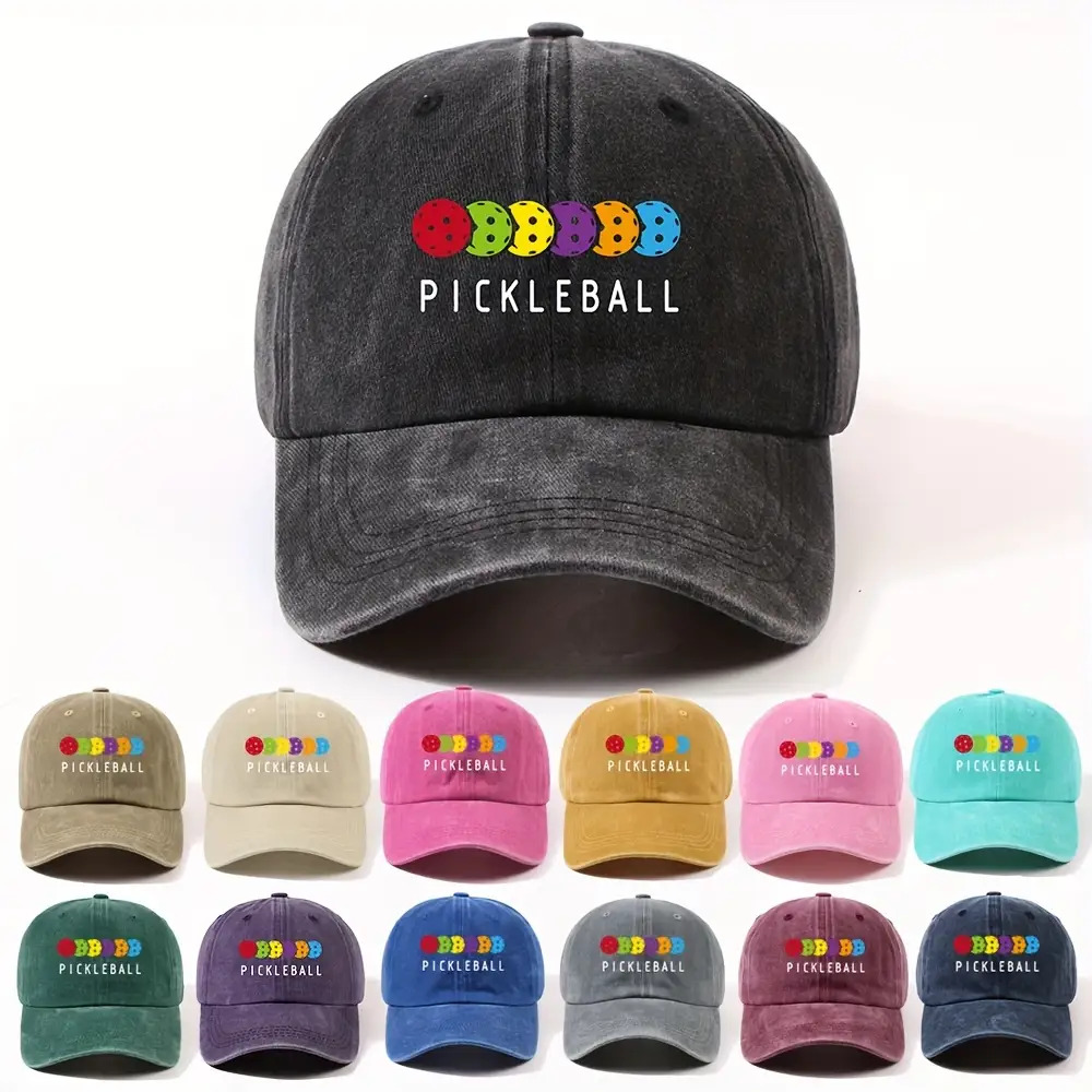 pickleball ball baseball cap style