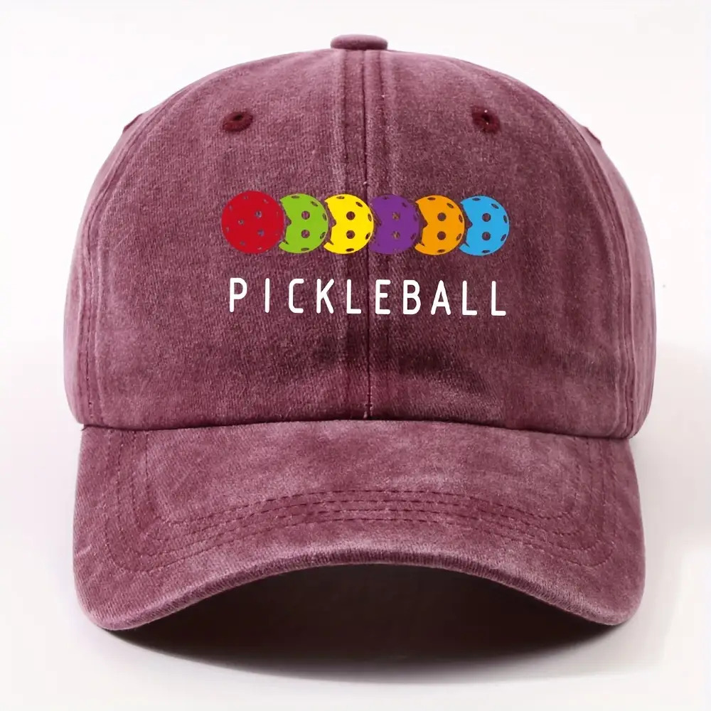 pickleball ball baseball cap style