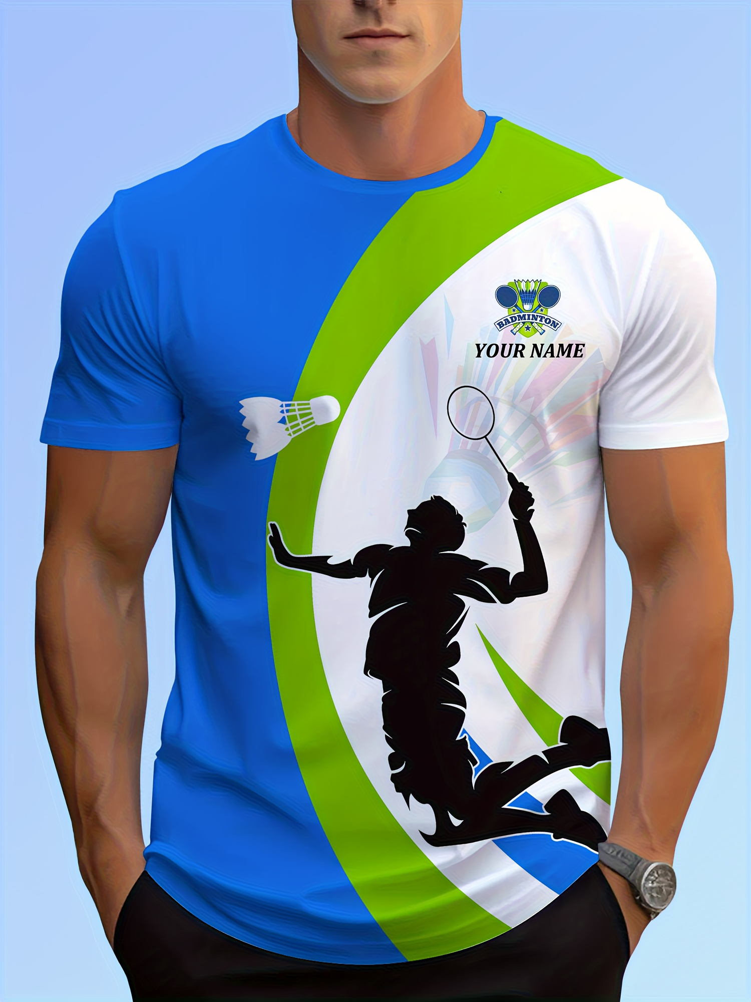 badminton short sleeve t shirt