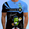 pickleball t shirt personalized name & text