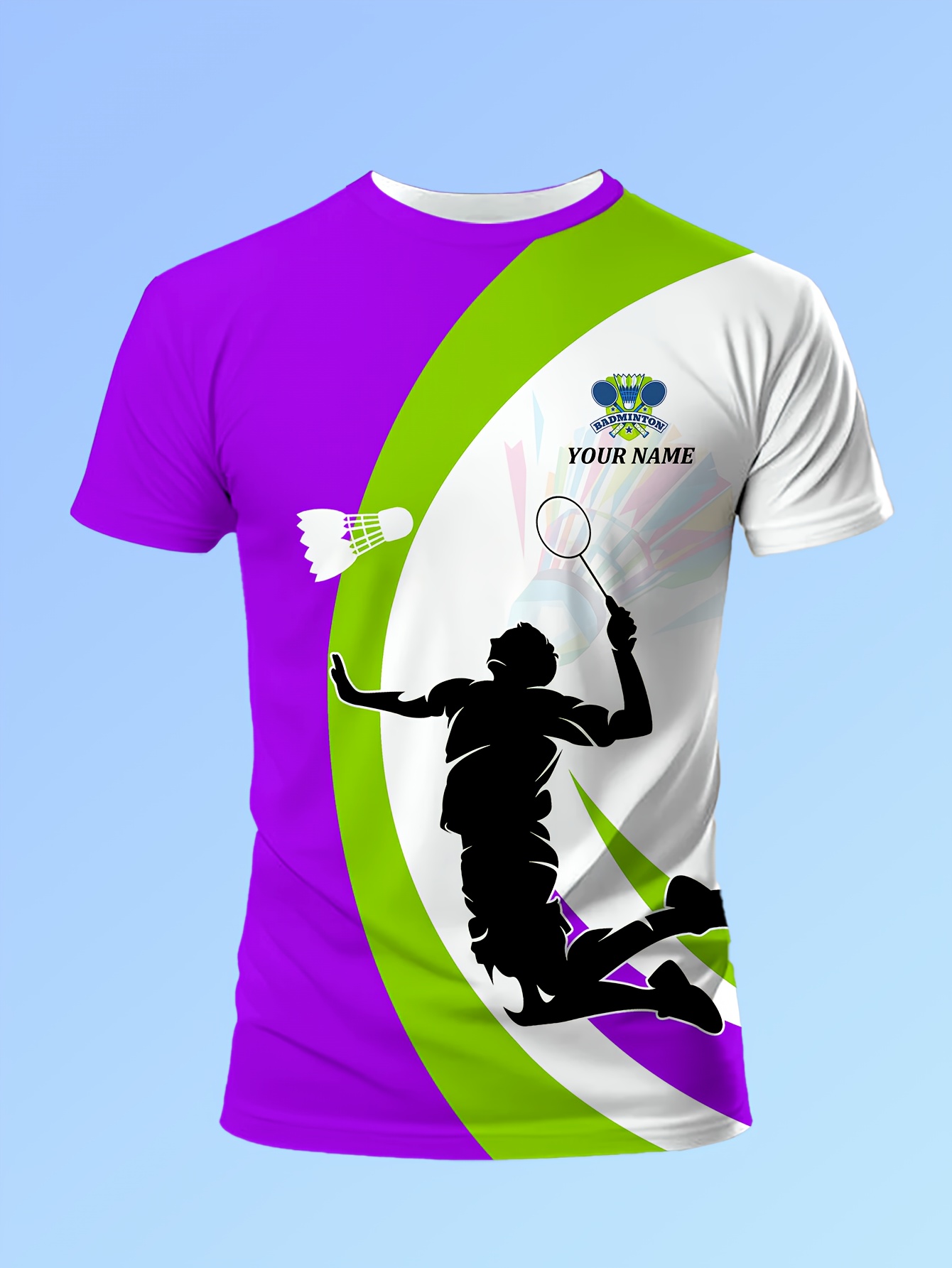 badminton short sleeve t shirt