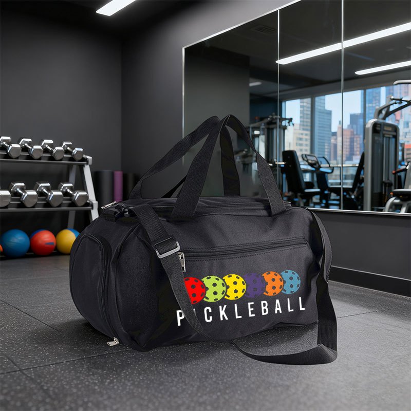 large capacity pickleball duffel bag with shoe compartment
