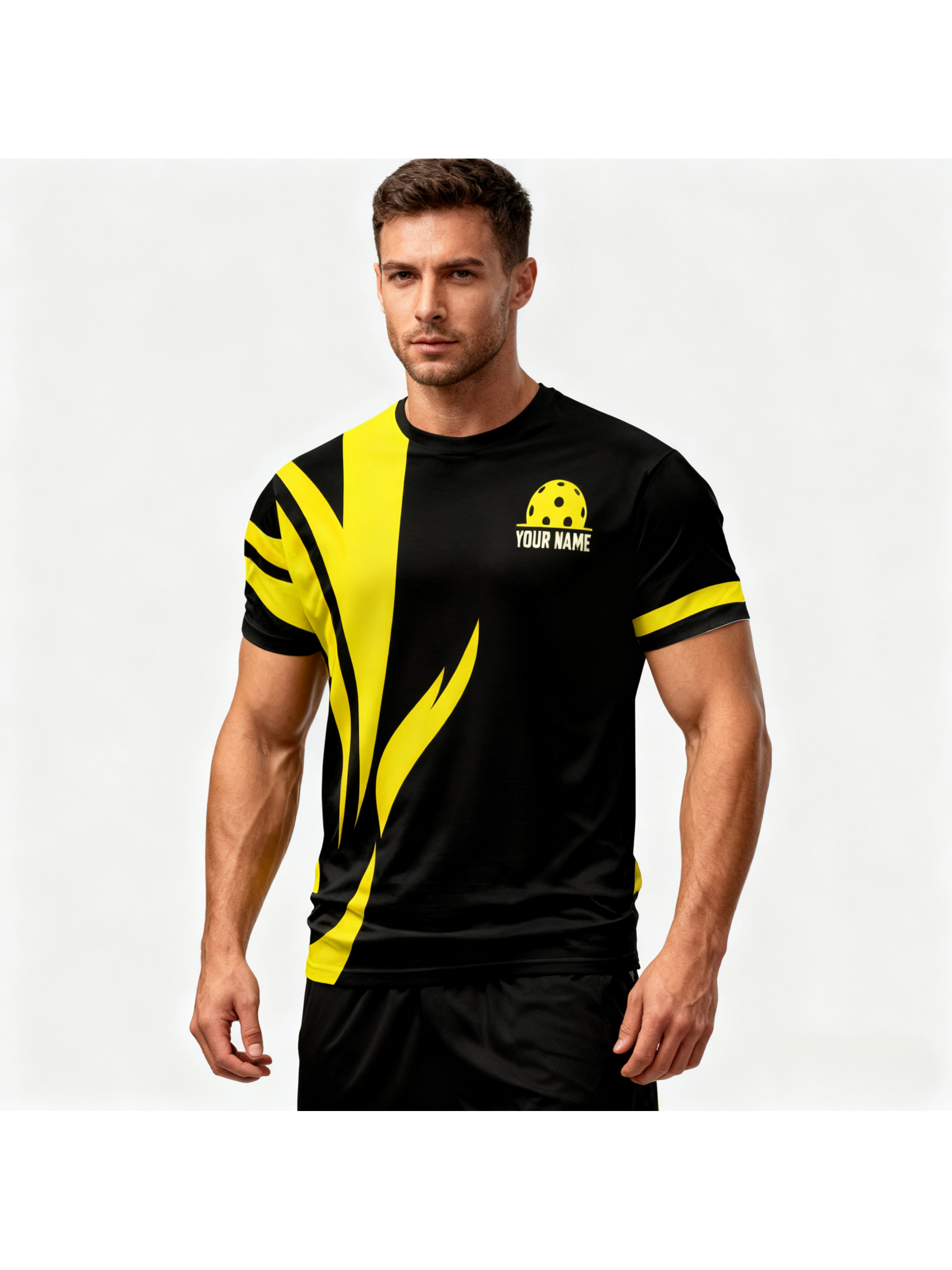 pickleball shirt with name/team logo printing