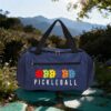 large capacity pickleball duffel bag with shoe compartment