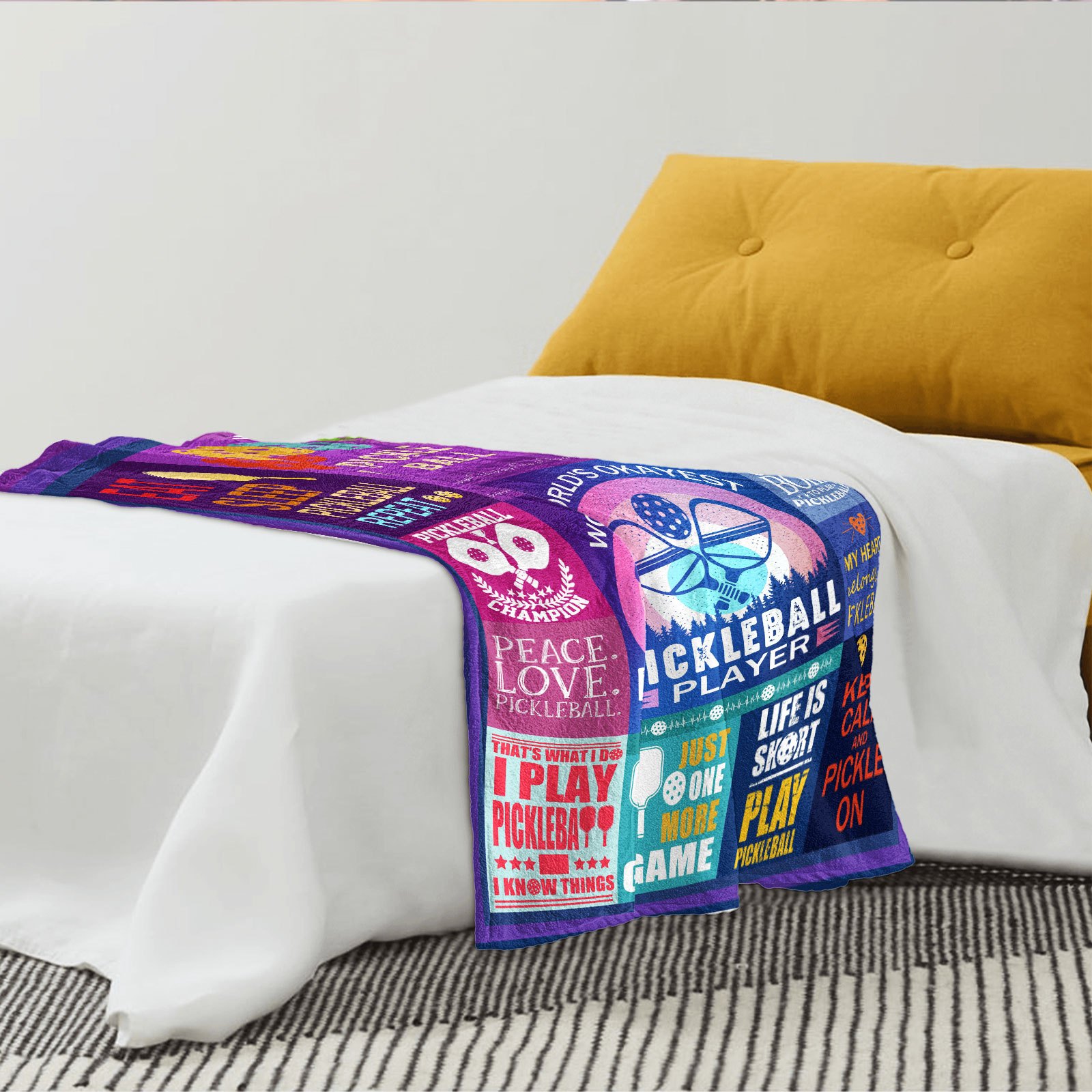 pickleball gifts blanket