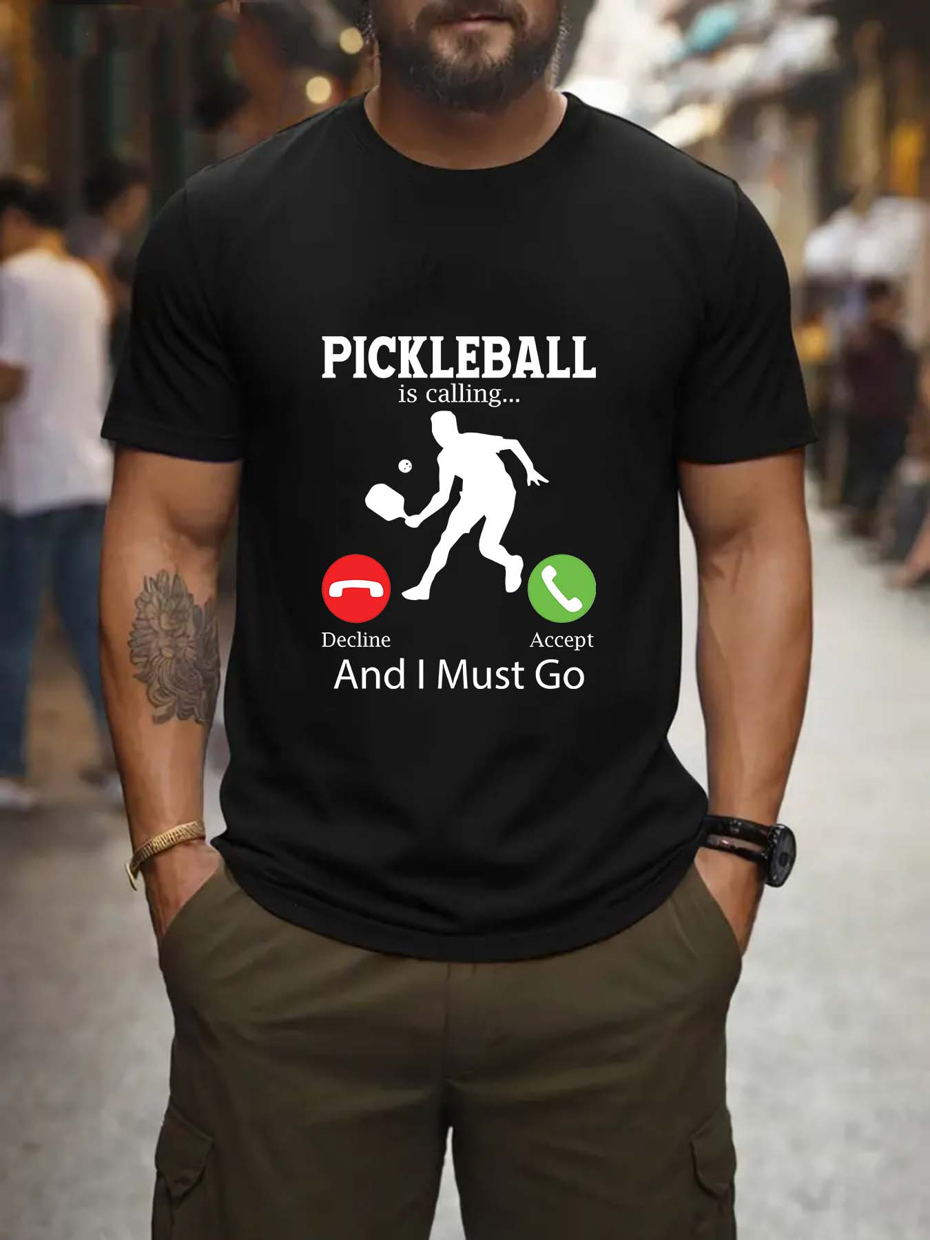 pickleball calling t shirt