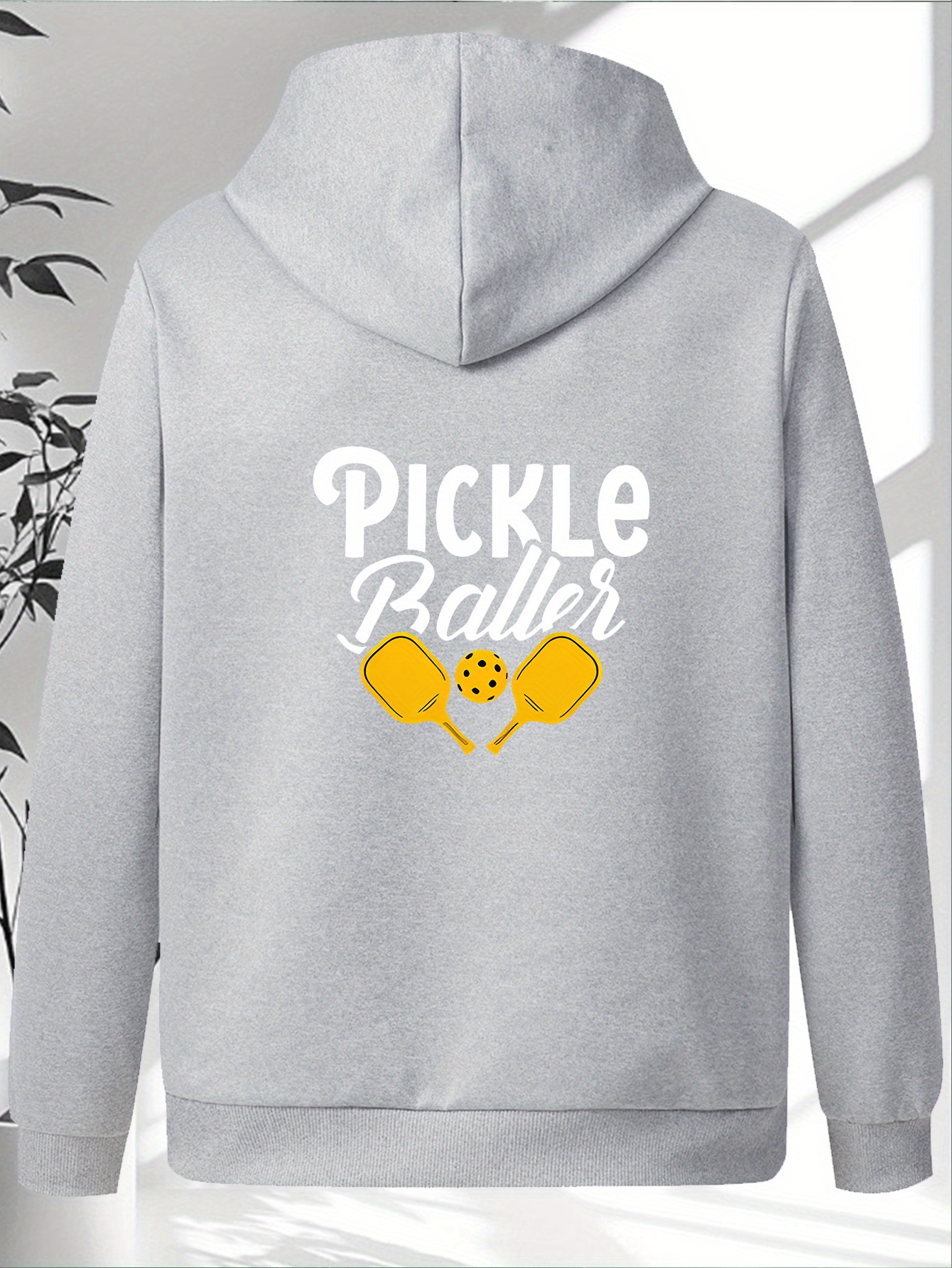 women's pickle baller graphic zip up hooded