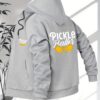 women's pickle baller graphic zip up hooded