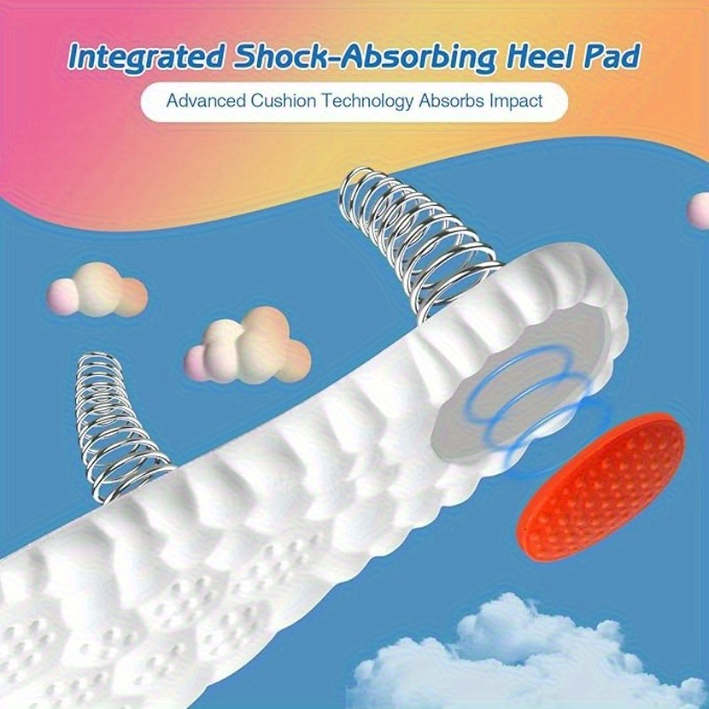 pickleball 4d cloud memory cushioning insoles (1 pair)