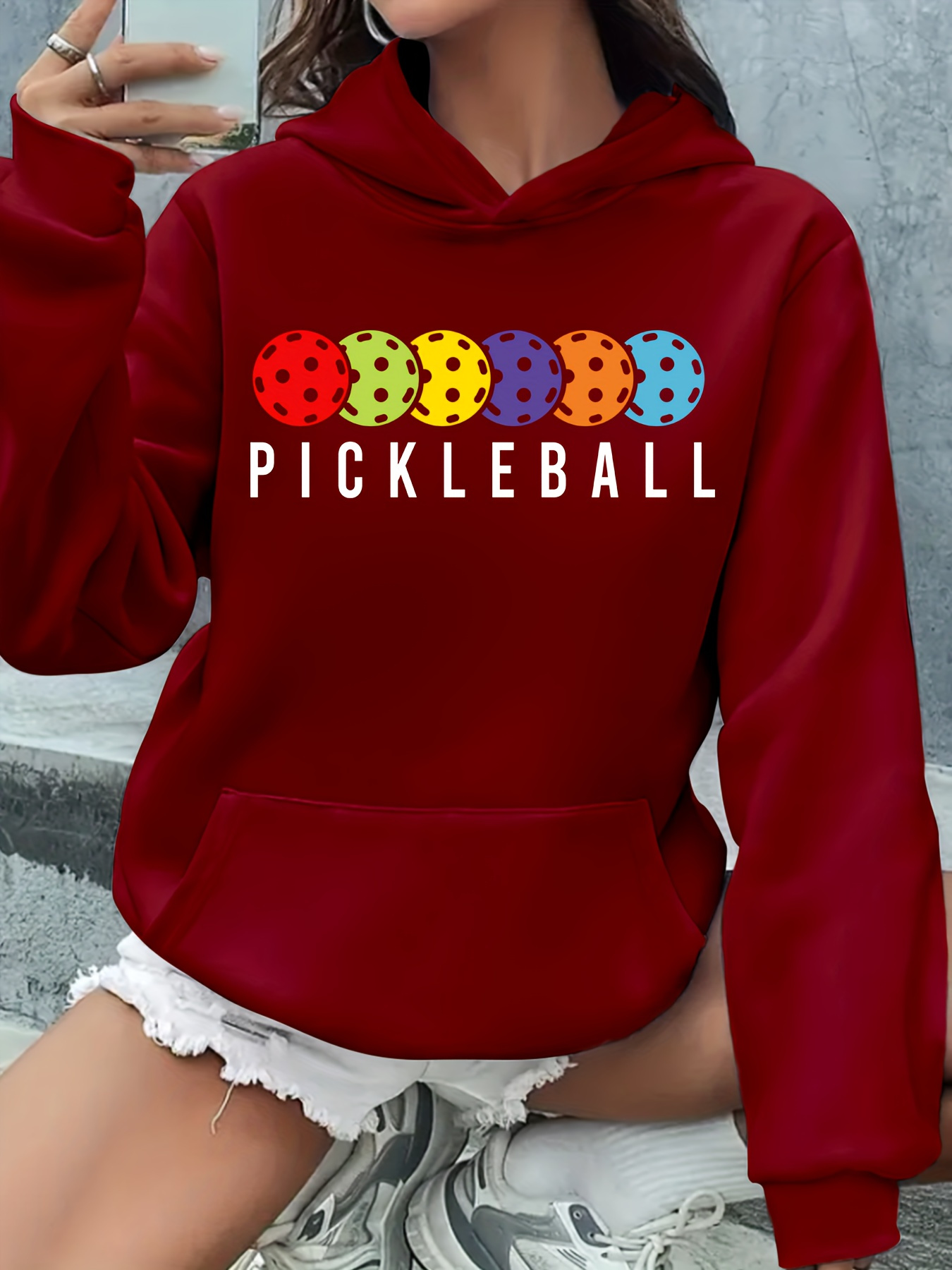 women's pickleball hoodie