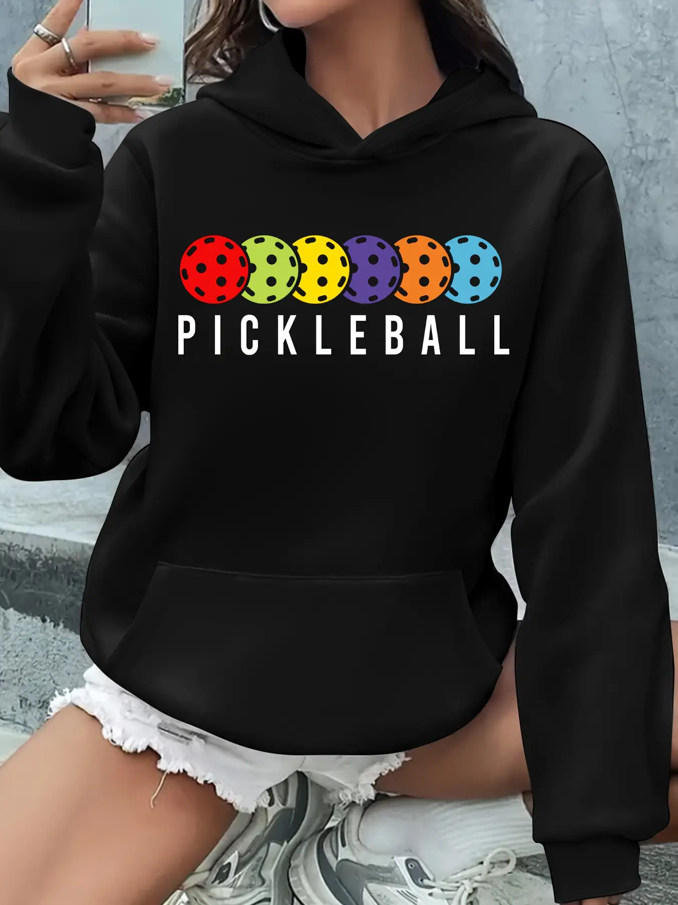 women's pickleball hoodie