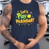 men's sleeveless pickleball shirt